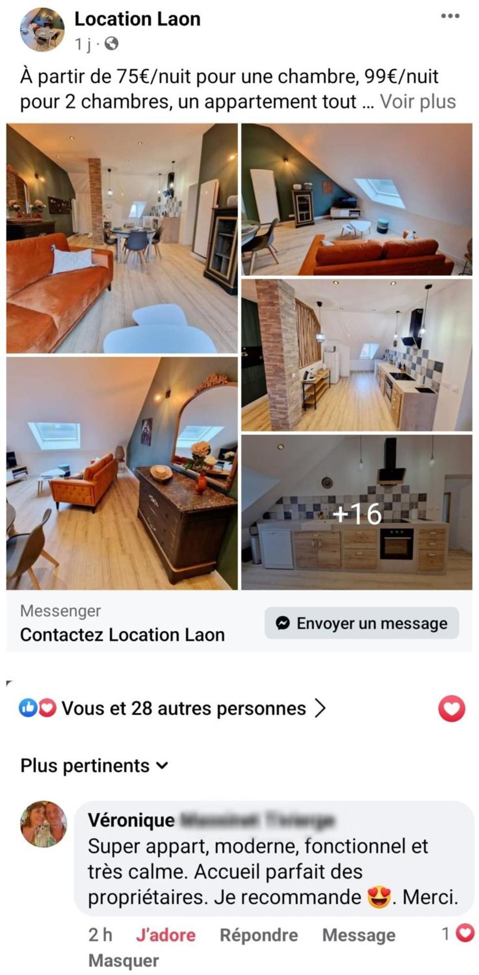 Le Colombier Leilighet Laon Eksteriør bilde